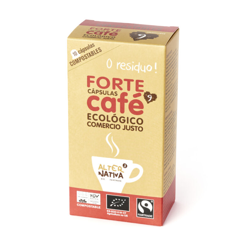 Capsules cafè FORTE compostables ecològiques