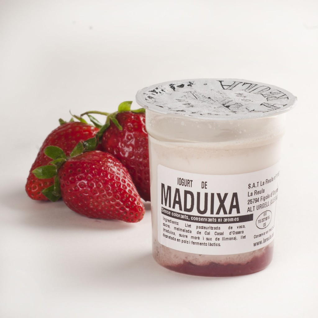 Iogurt de vaca ECO individual + melmelada maduixa