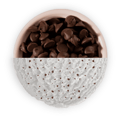 Gelat stracciatella petit (125ml)